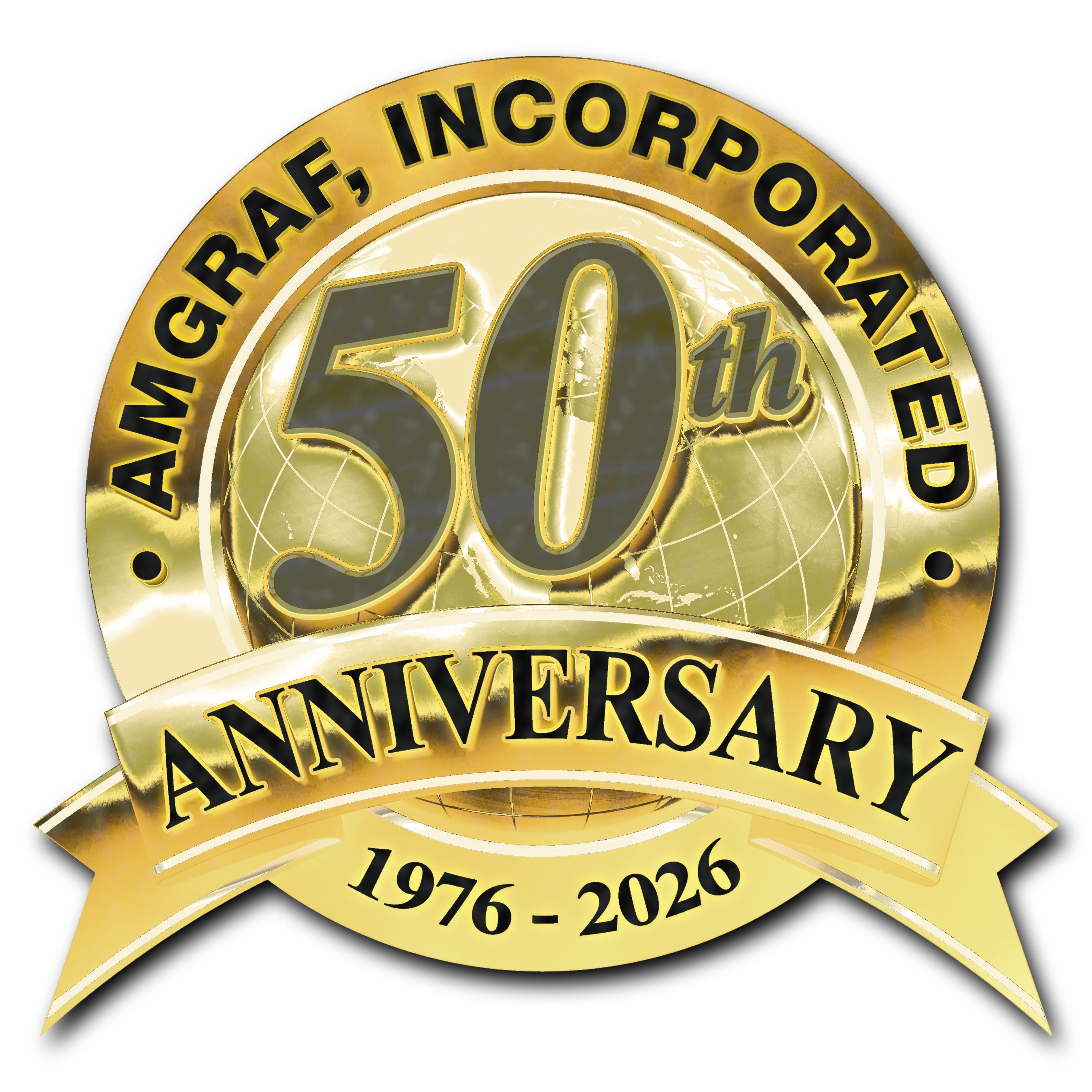 2026 is the 50th Anniversary of Amgraf. The company was founded in 1976.